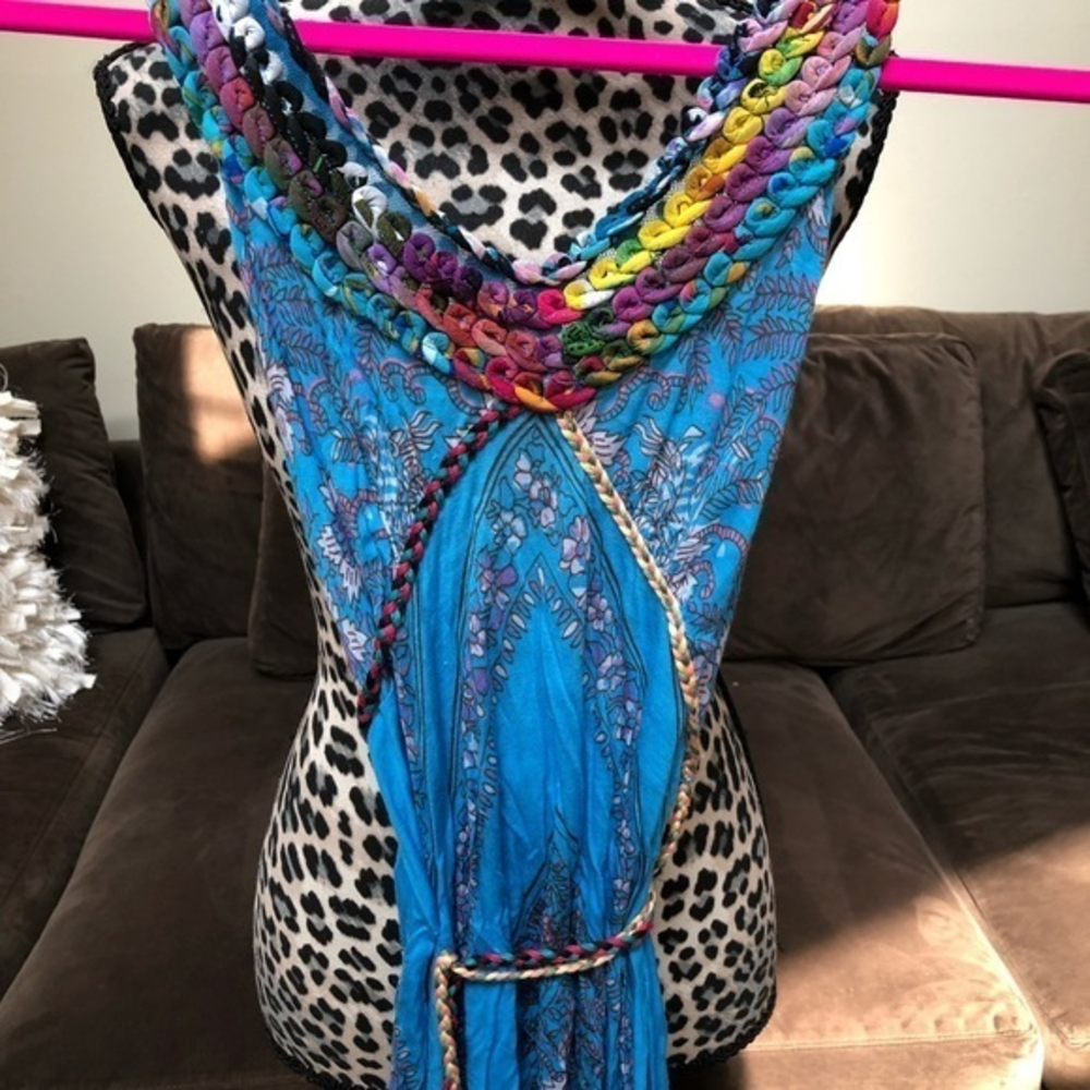 Free people colorful‎ halter top